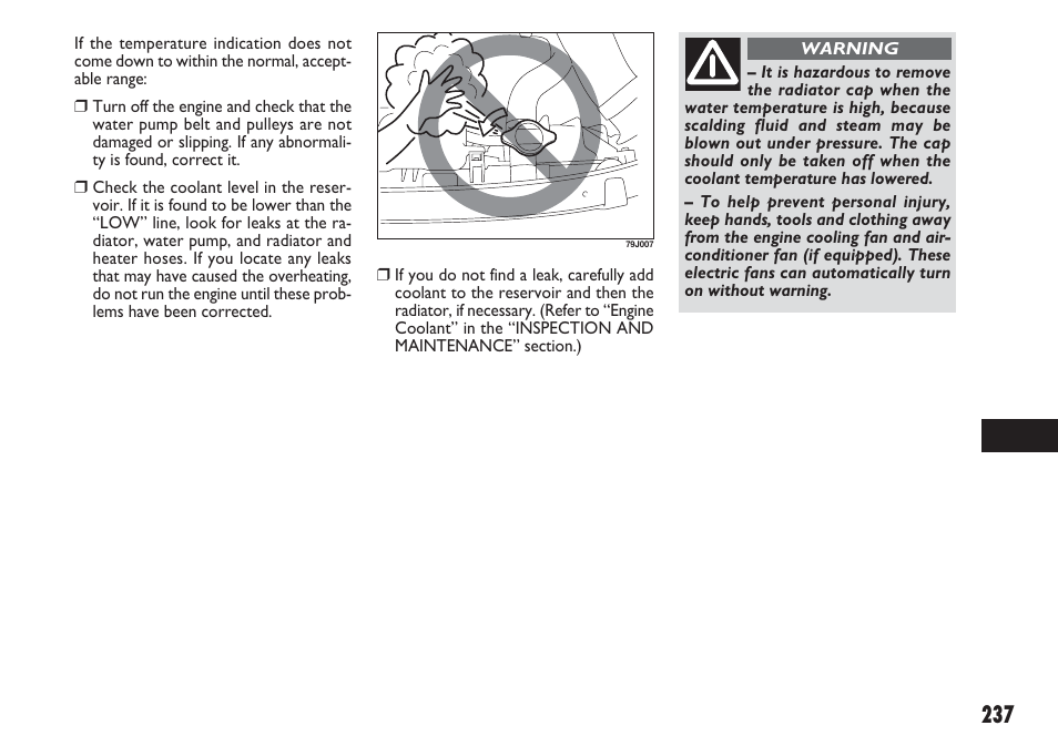 FIAT Sedici User Manual | Page 238 / 270