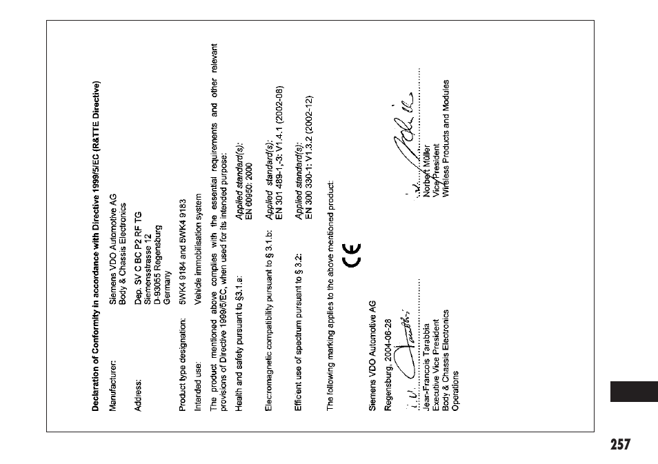 FIAT Sedici User Manual | Page 258 / 270