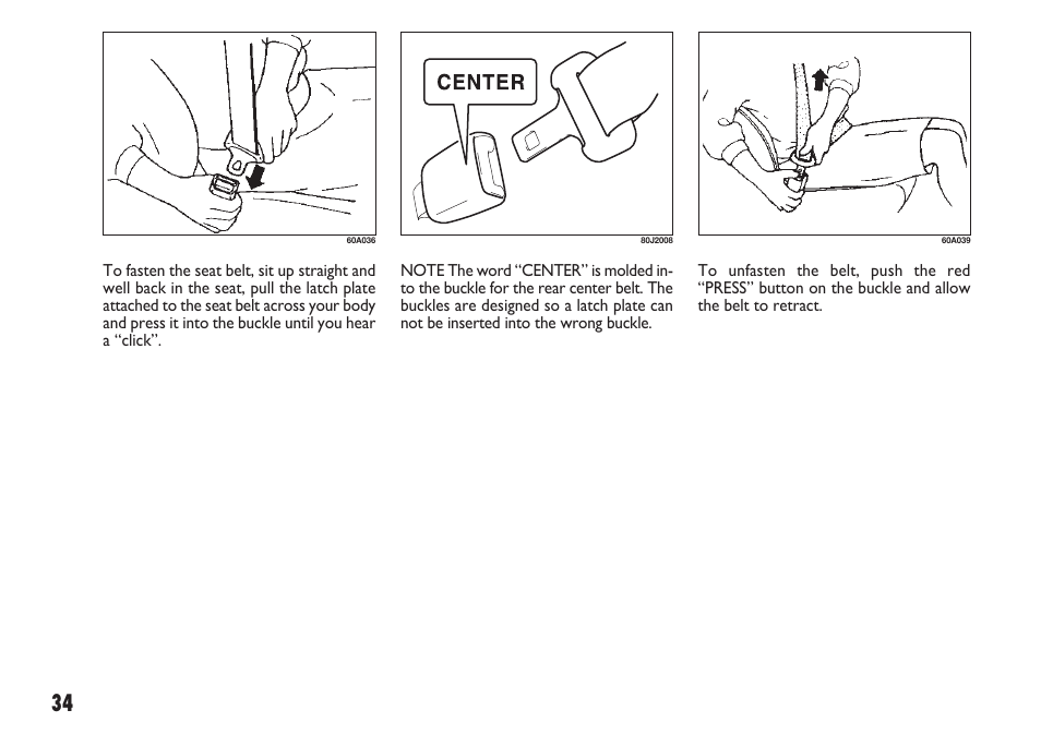 FIAT Sedici User Manual | Page 35 / 270