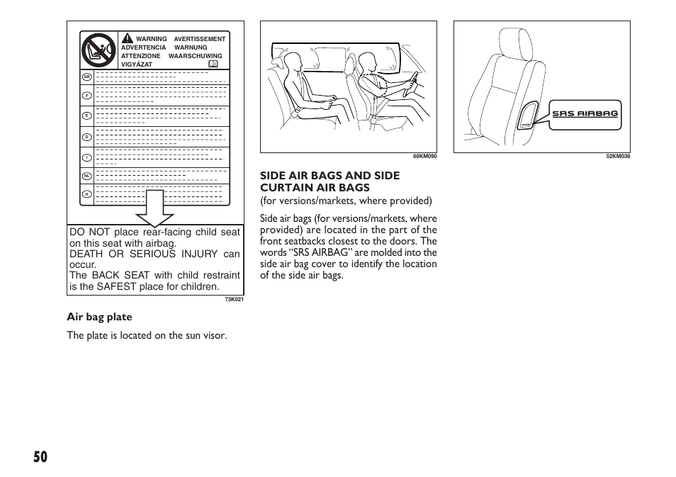 FIAT Sedici User Manual | Page 51 / 270