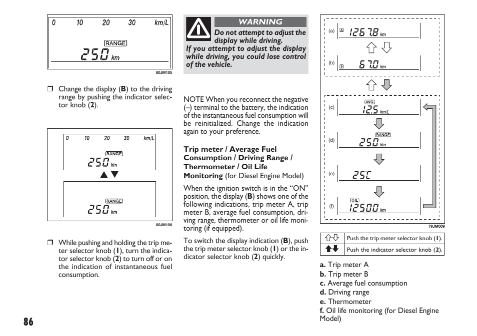 FIAT Sedici User Manual | Page 87 / 270