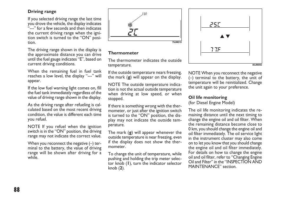 FIAT Sedici User Manual | Page 89 / 270