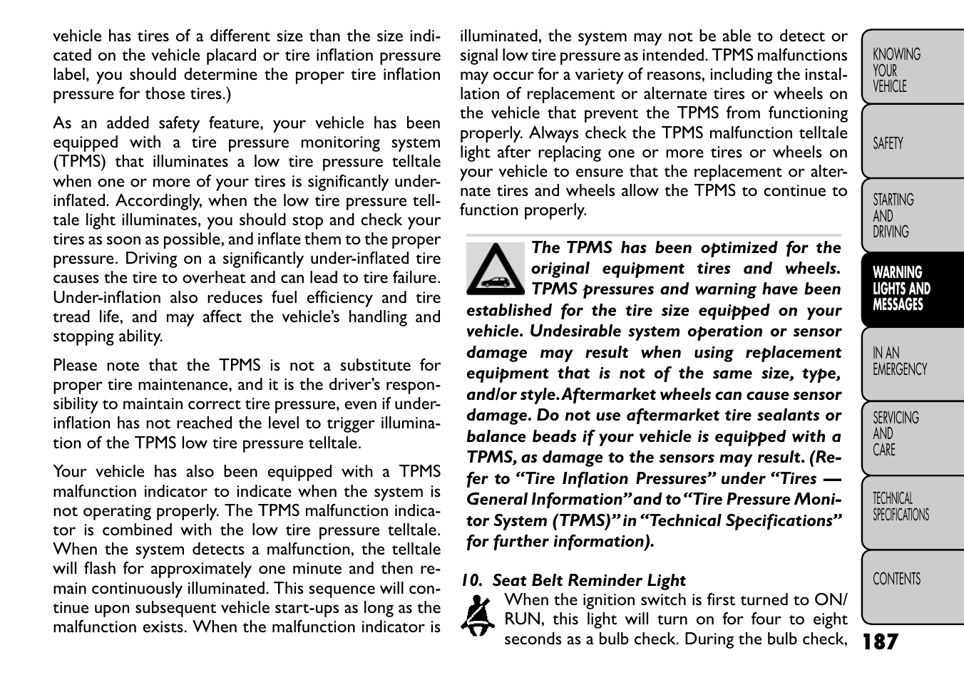 FIAT Freemont User Manual | Page 194 / 267