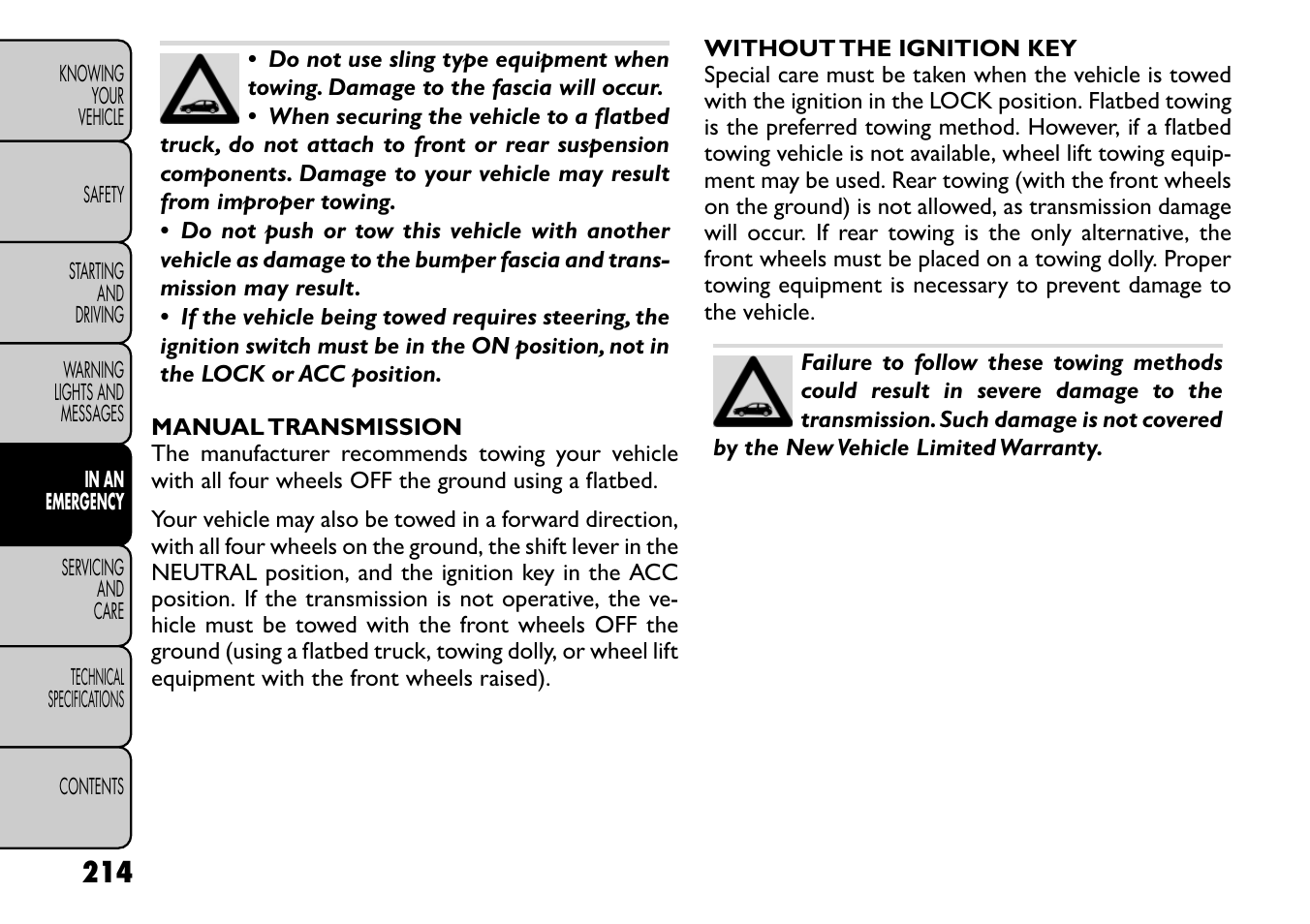 FIAT Freemont User Manual | Page 221 / 267