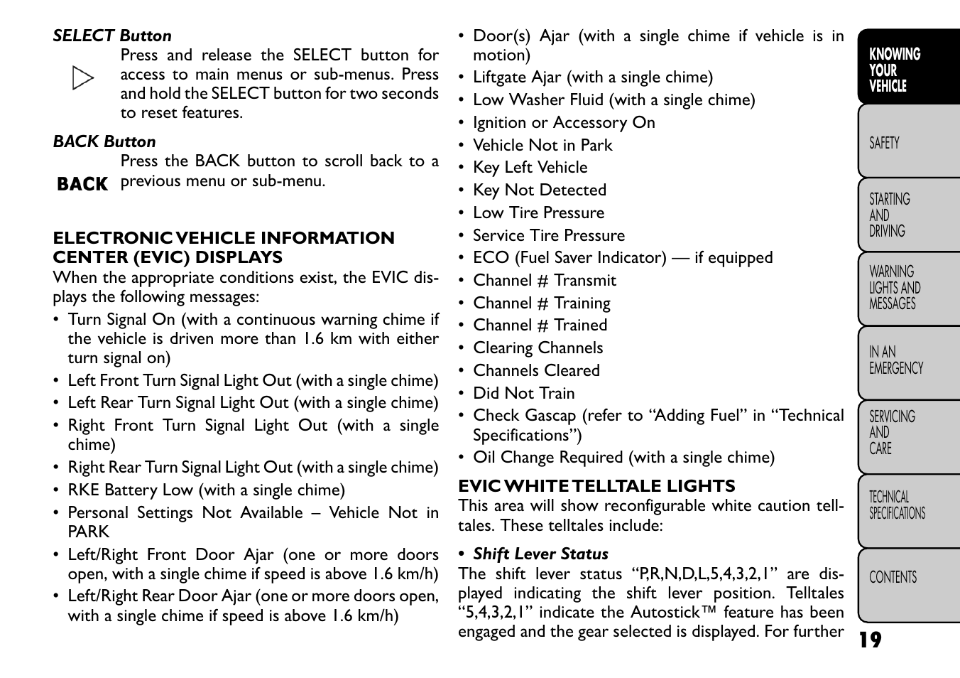 FIAT Freemont User Manual | Page 26 / 267