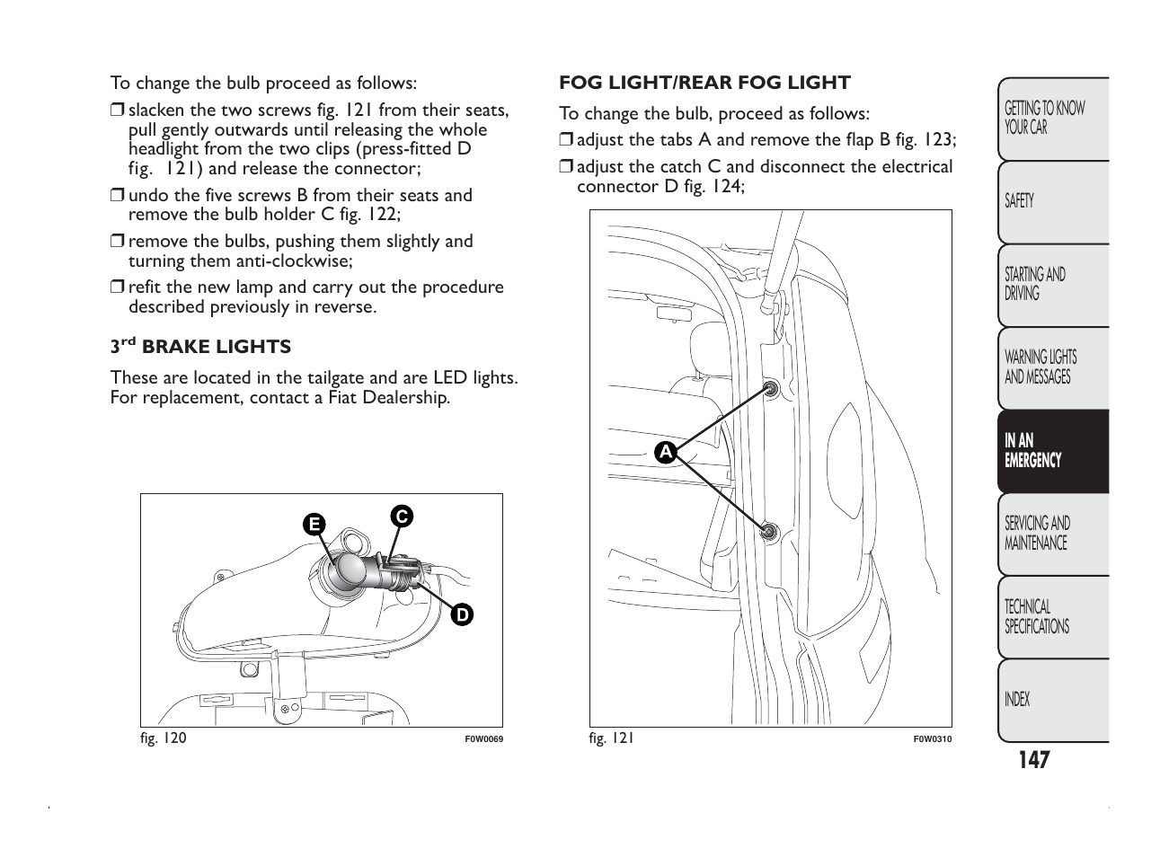 FIAT Panda User Manual | Page 151 / 260