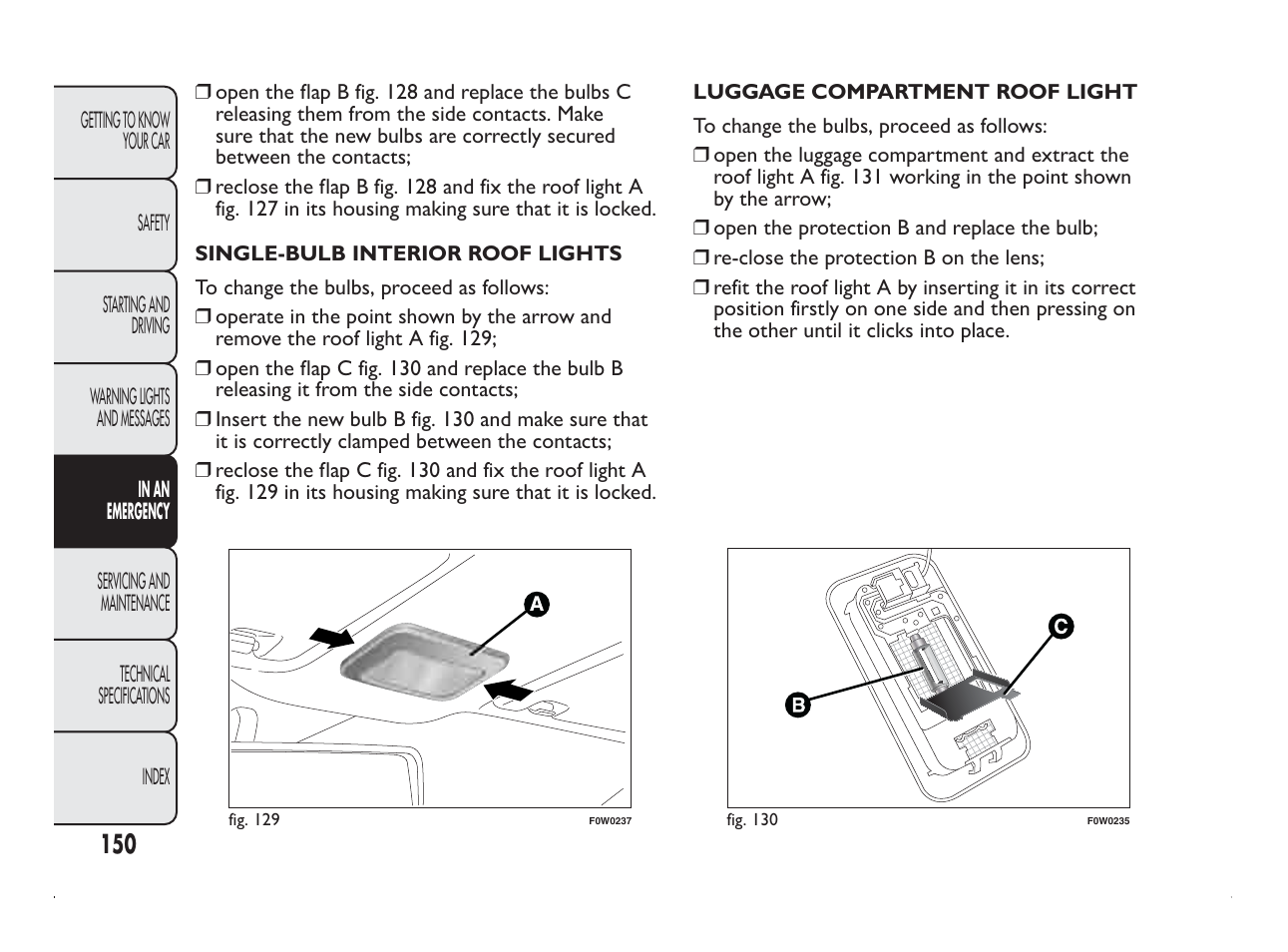 FIAT Panda User Manual | Page 154 / 260