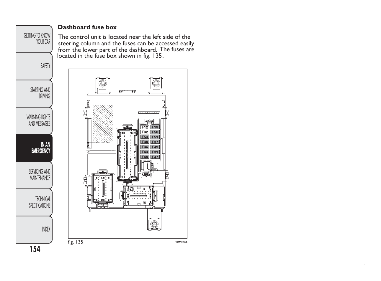 FIAT Panda User Manual | Page 158 / 260