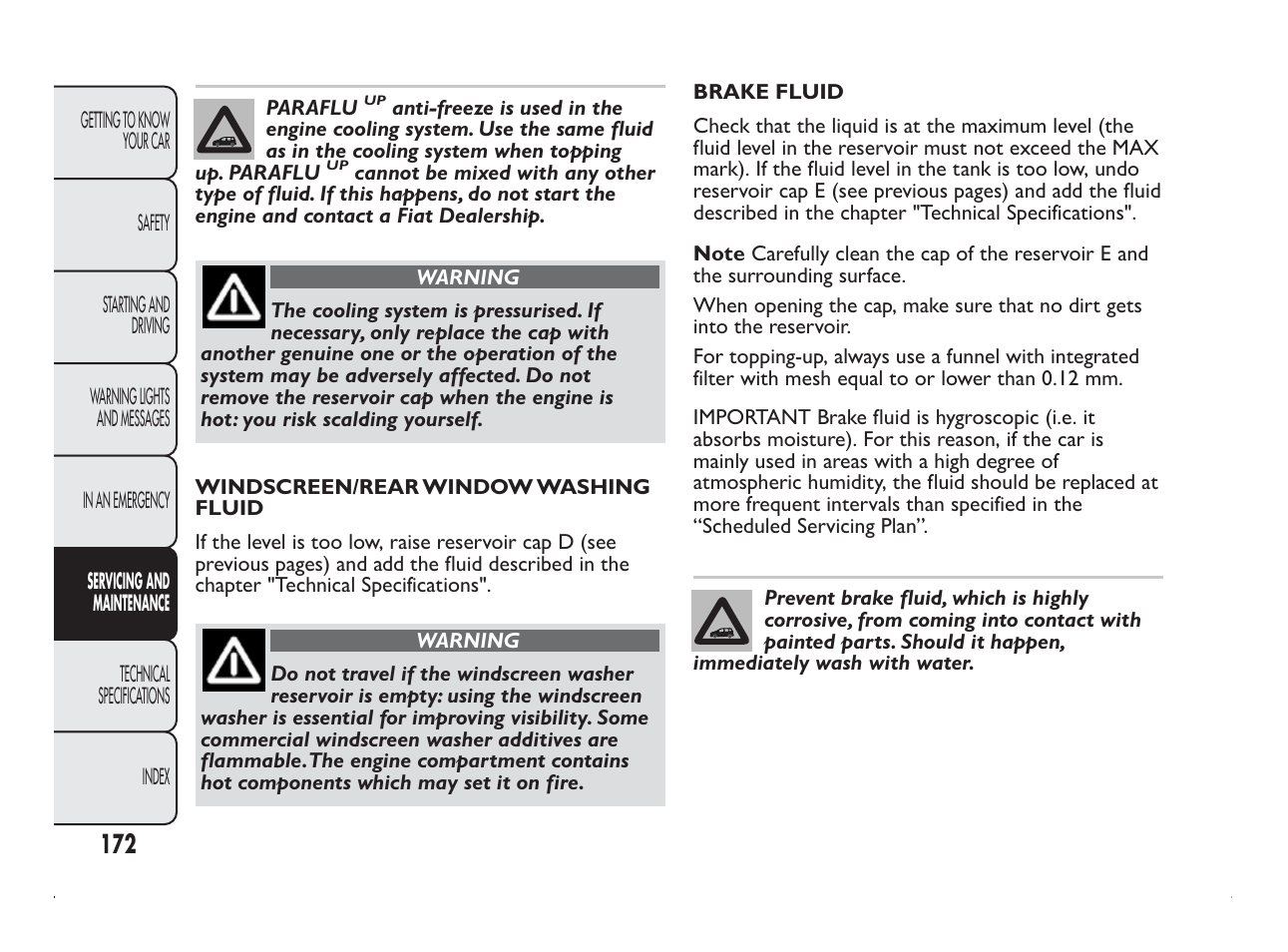 FIAT Panda User Manual | Page 176 / 260