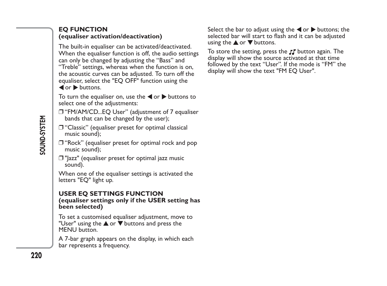 FIAT Panda User Manual | Page 224 / 260