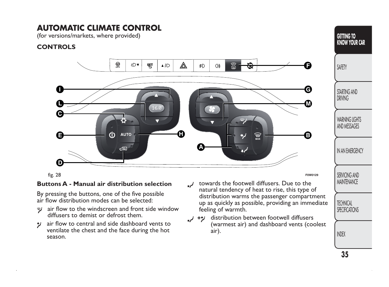 FIAT Panda User Manual | Page 39 / 260