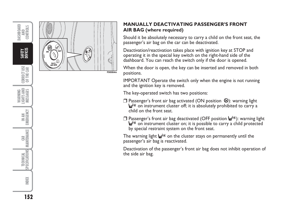 FIAT Punto Classic User Manual | Page 153 / 298