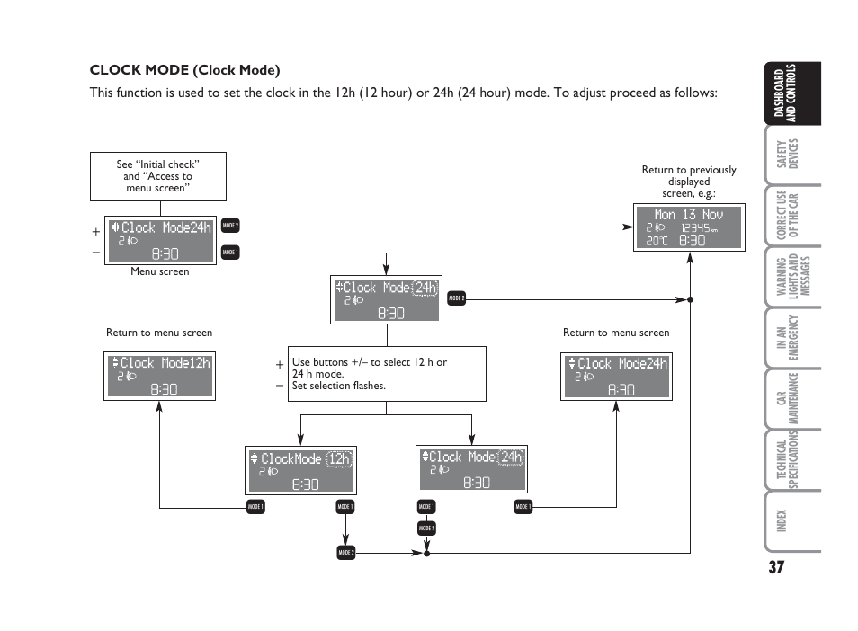 Rq q, Qr r | FIAT Punto Classic User Manual | Page 38 / 298