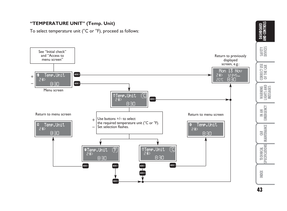 Qr r | FIAT Punto Classic User Manual | Page 44 / 298