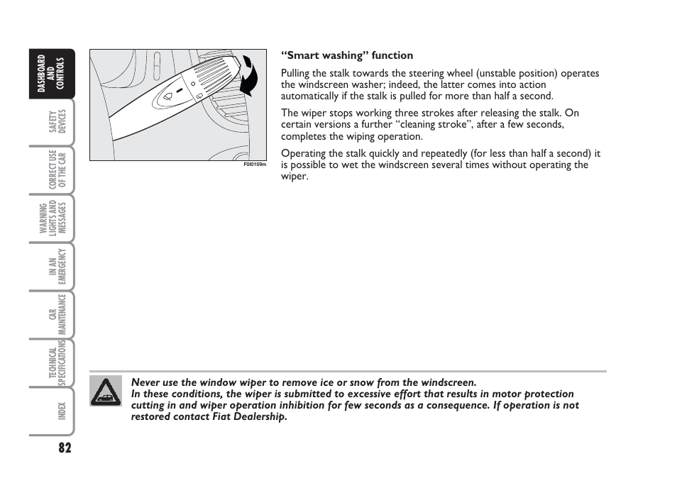 FIAT Punto Classic User Manual | Page 83 / 298