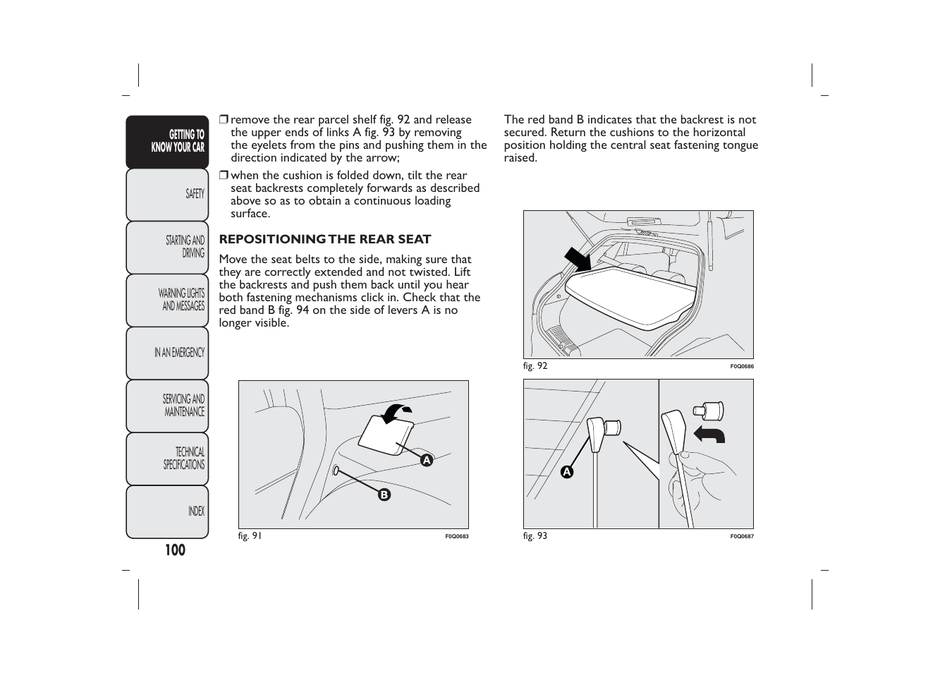 FIAT Bravo User Manual | Page 104 / 299