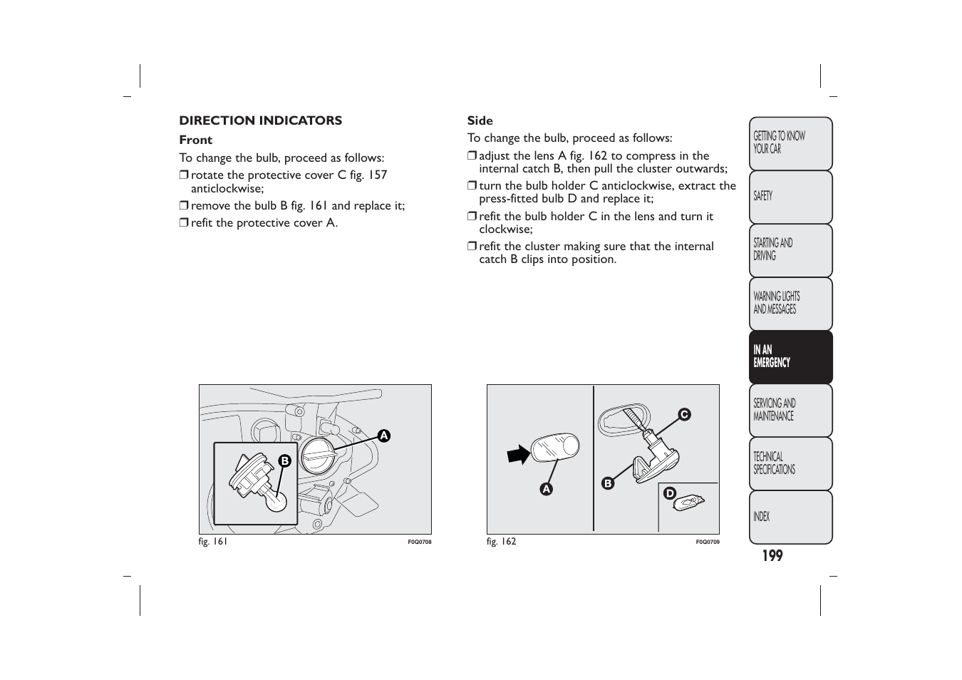 FIAT Bravo User Manual | Page 203 / 299