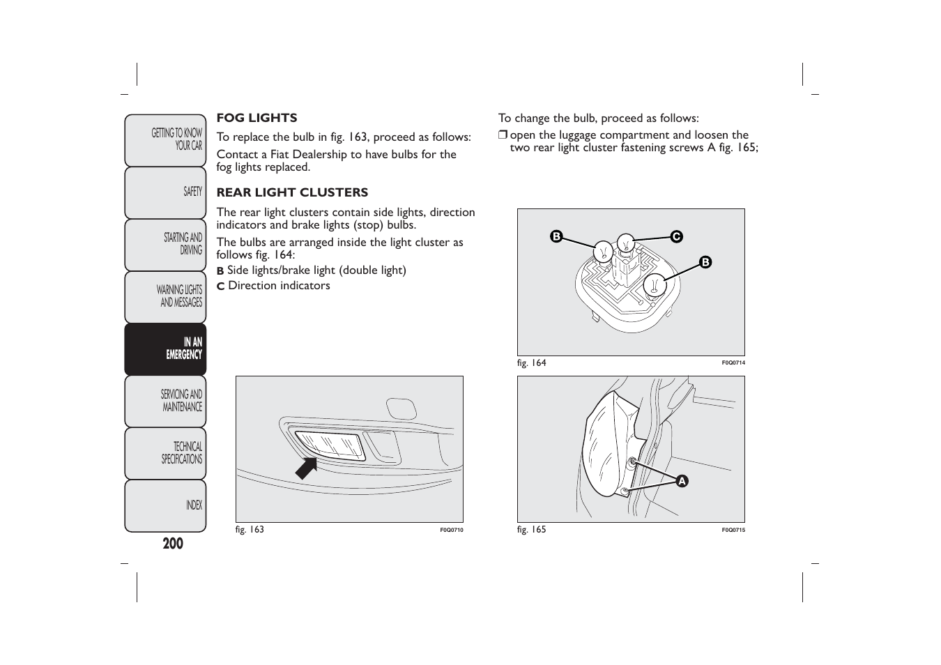 FIAT Bravo User Manual | Page 204 / 299