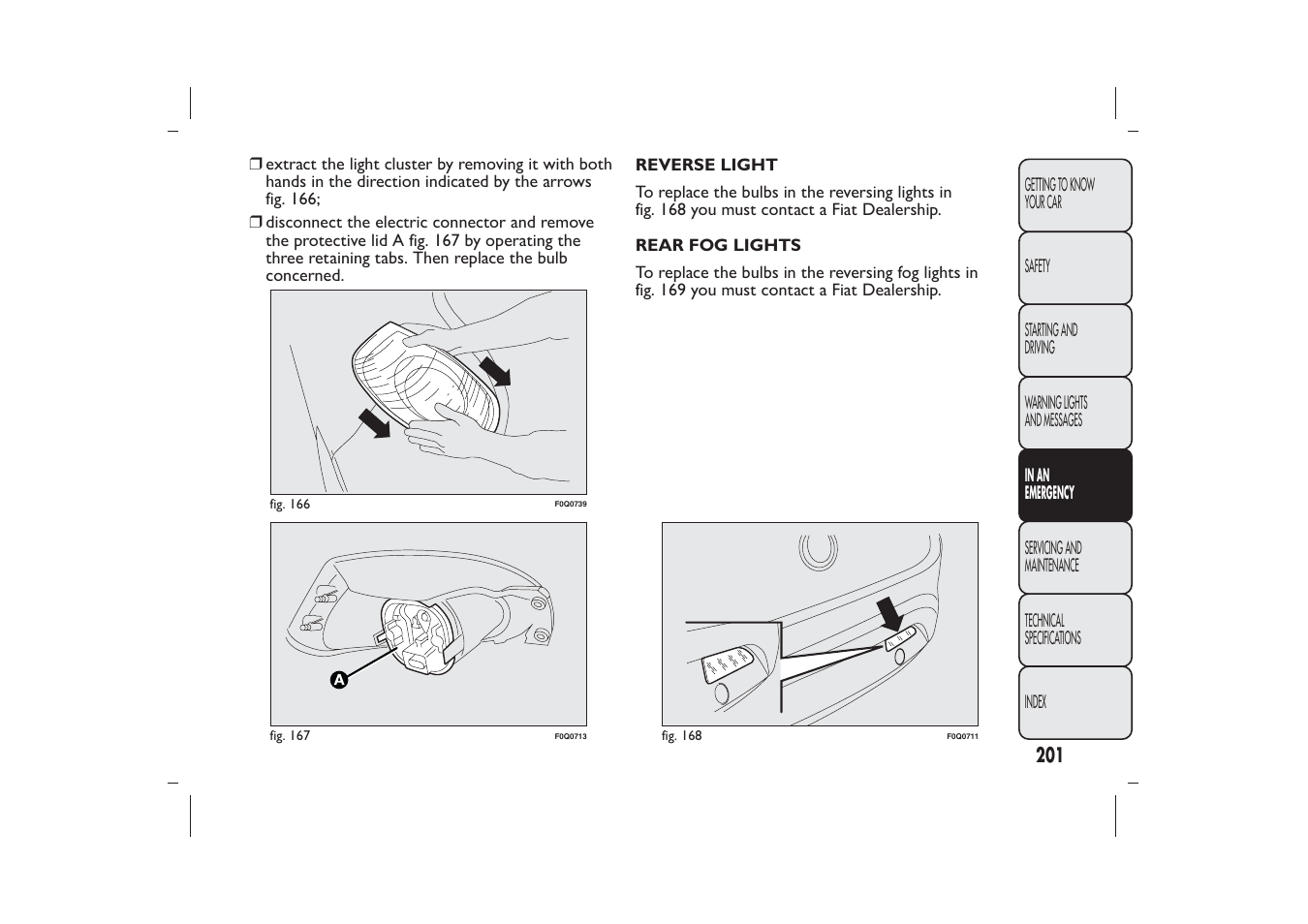 FIAT Bravo User Manual | Page 205 / 299