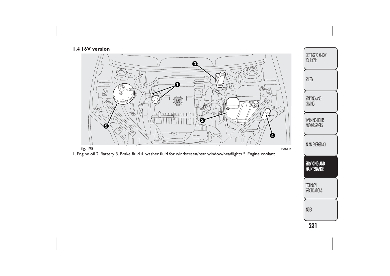 FIAT Bravo User Manual | Page 235 / 299