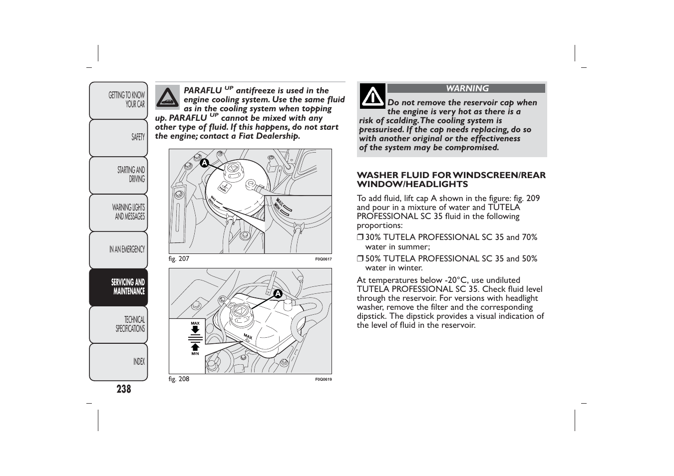 FIAT Bravo User Manual | Page 242 / 299