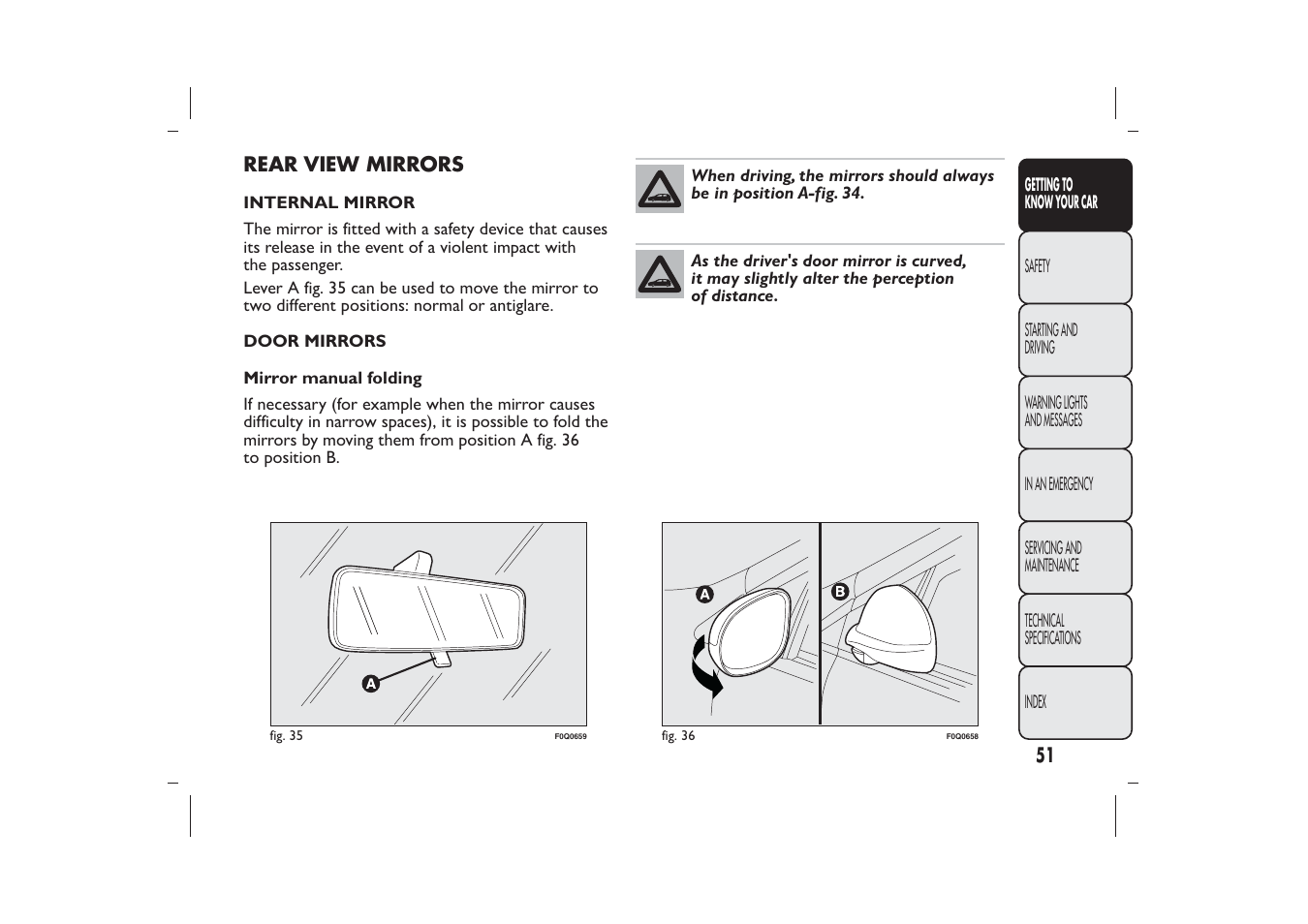 FIAT Bravo User Manual | Page 55 / 299