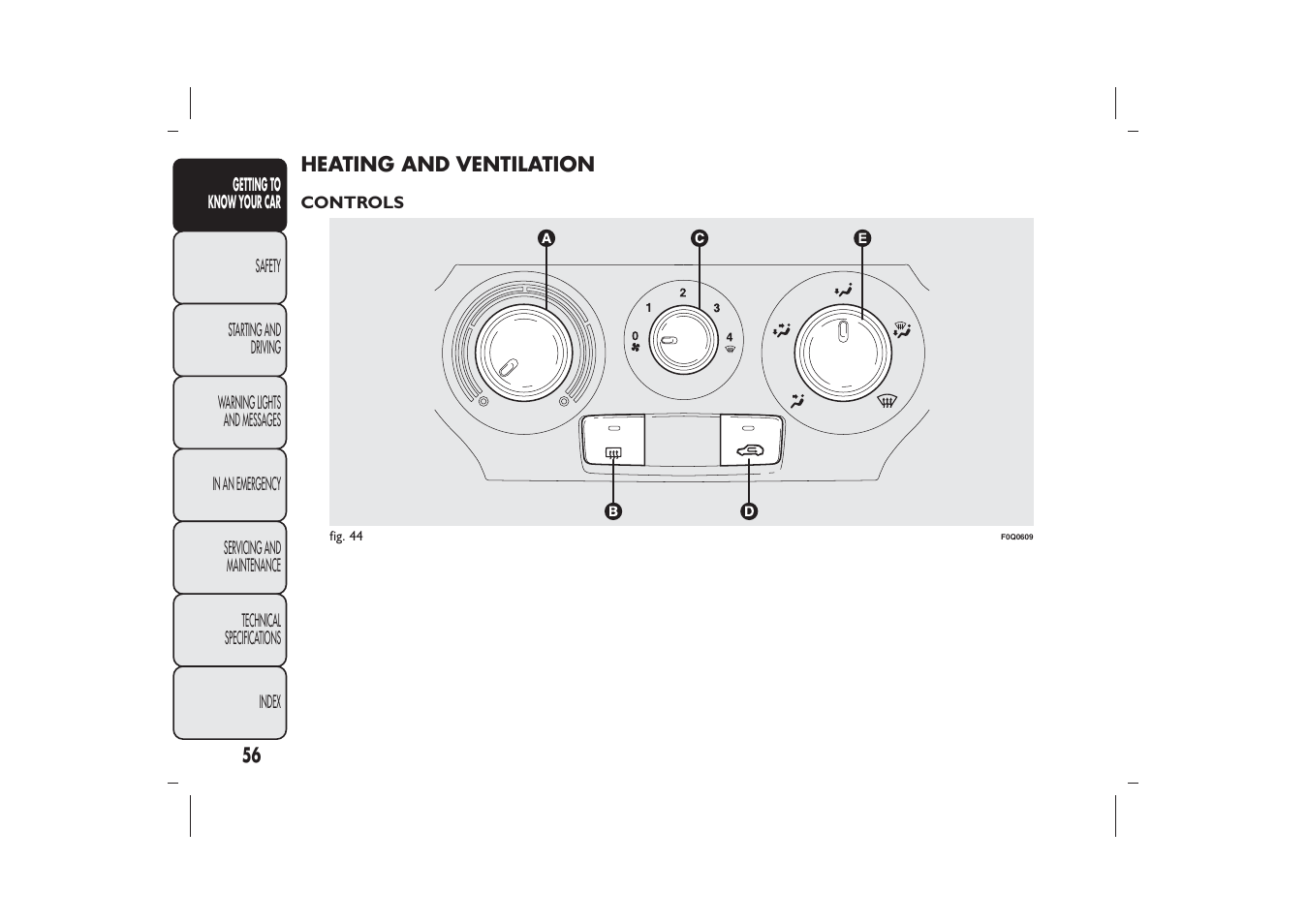 FIAT Bravo User Manual | Page 60 / 299