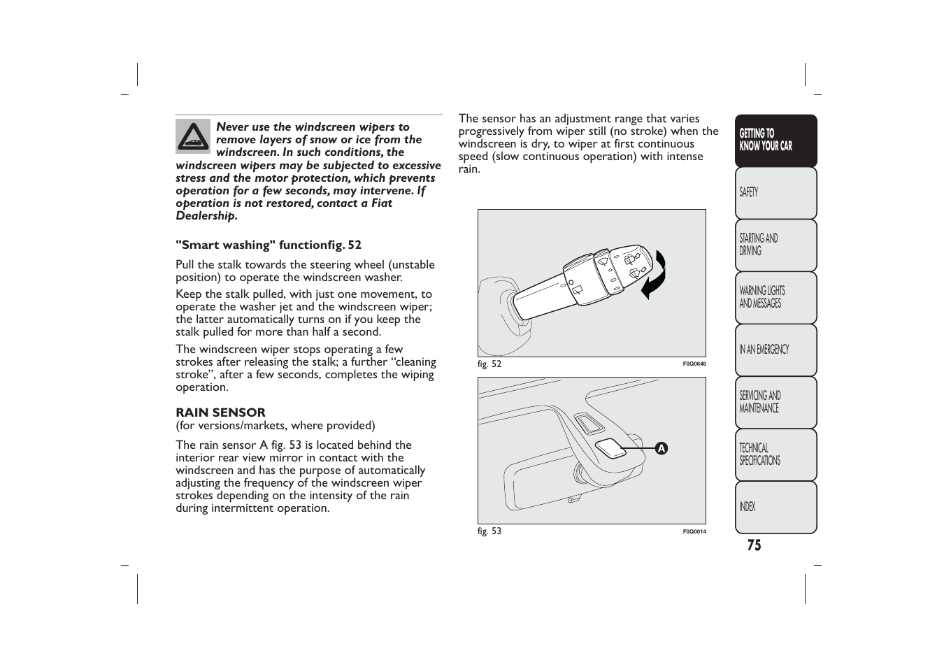 FIAT Bravo User Manual | Page 79 / 299