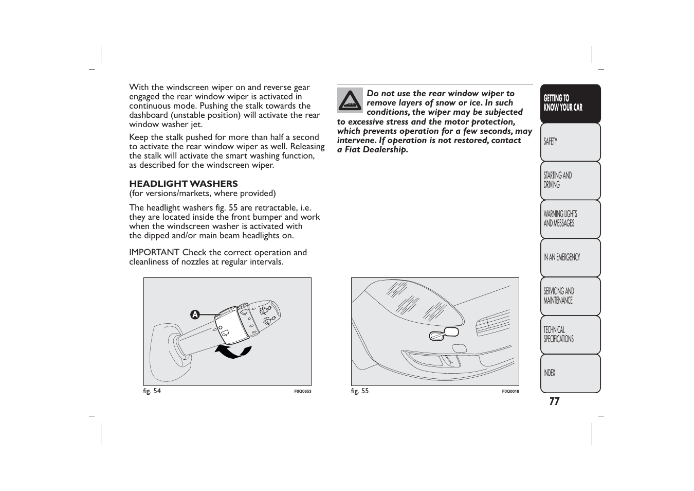 FIAT Bravo User Manual | Page 81 / 299