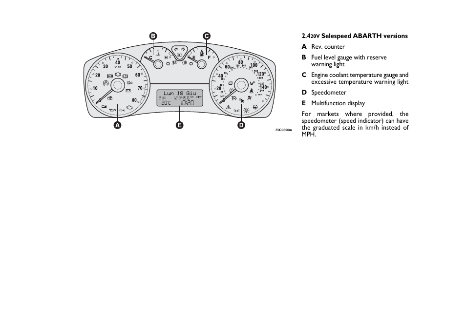 FIAT Stilo User Manual | Page 269 / 274