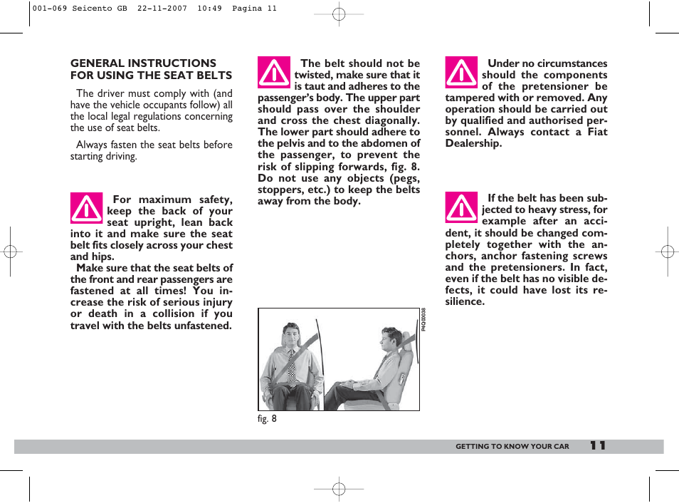 FIAT 600 User Manual | Page 12 / 146