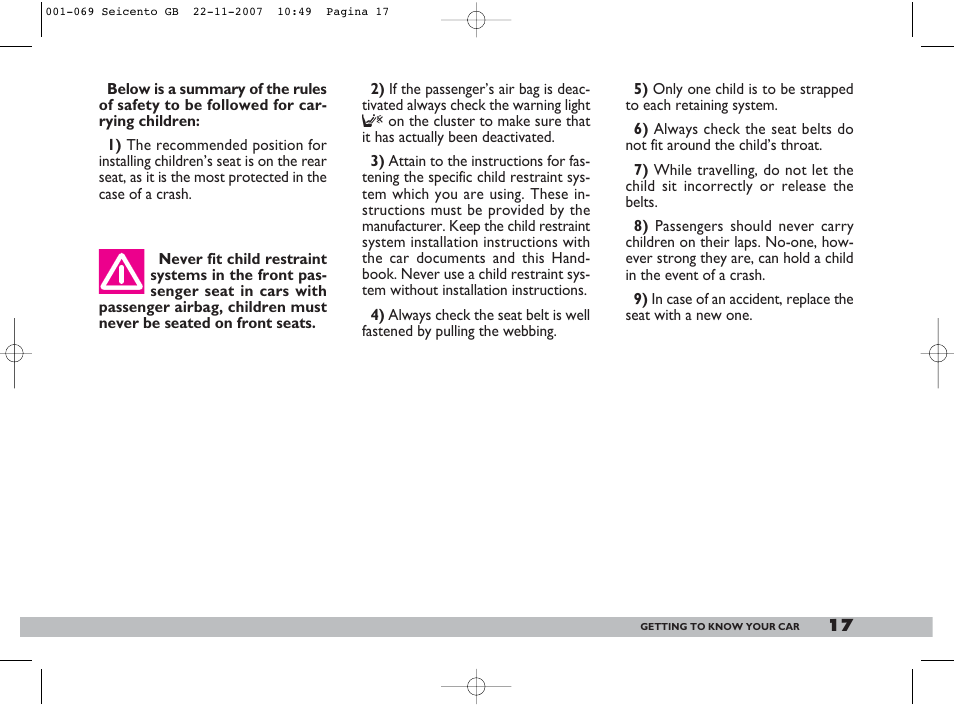 FIAT 600 User Manual | Page 18 / 146