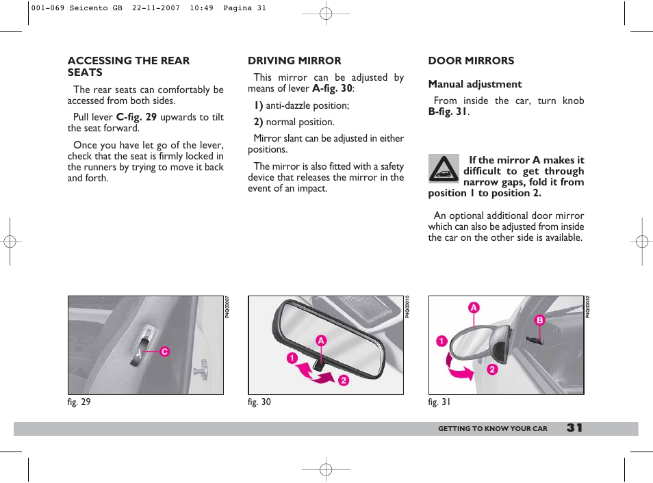 FIAT 600 User Manual | Page 32 / 146