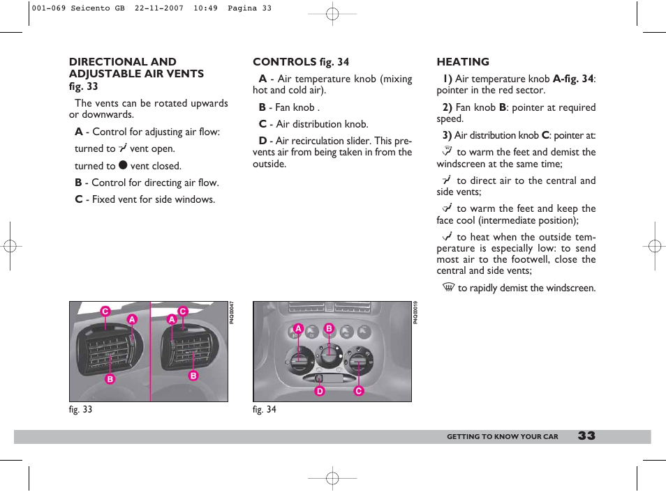 FIAT 600 User Manual | Page 34 / 146