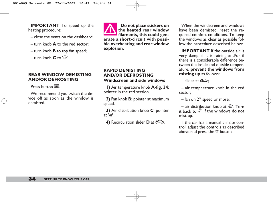 FIAT 600 User Manual | Page 35 / 146