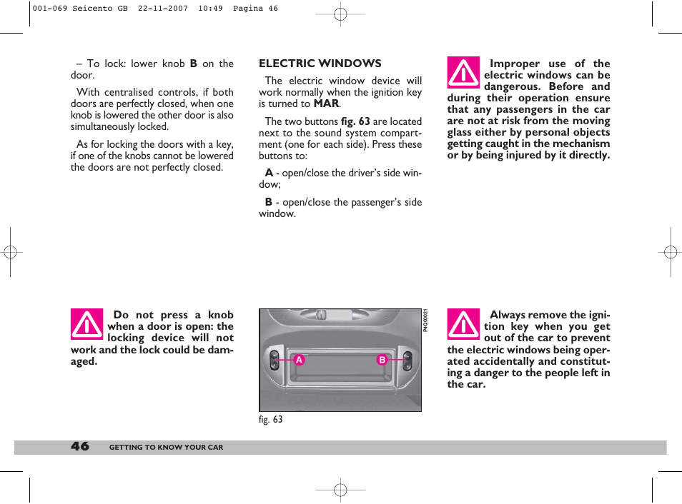 FIAT 600 User Manual | Page 47 / 146