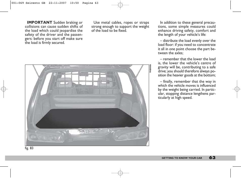 FIAT 600 User Manual | Page 64 / 146