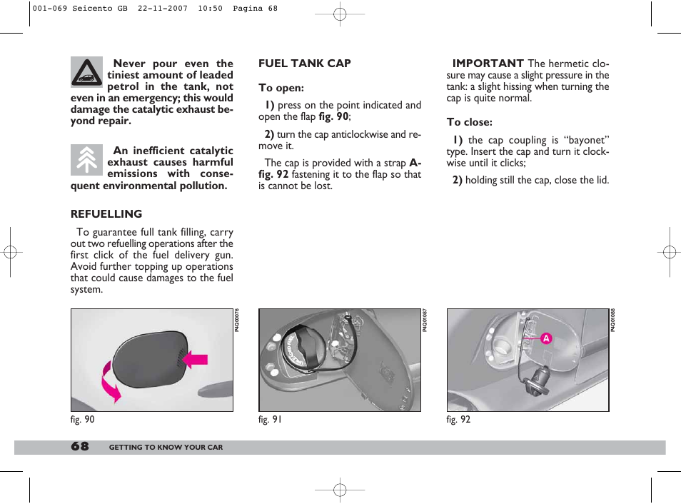 FIAT 600 User Manual | Page 69 / 146