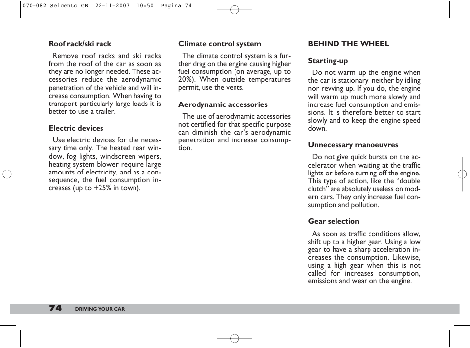 FIAT 600 User Manual | Page 75 / 146