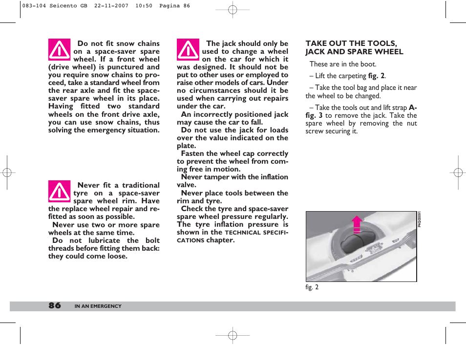 FIAT 600 User Manual | Page 87 / 146