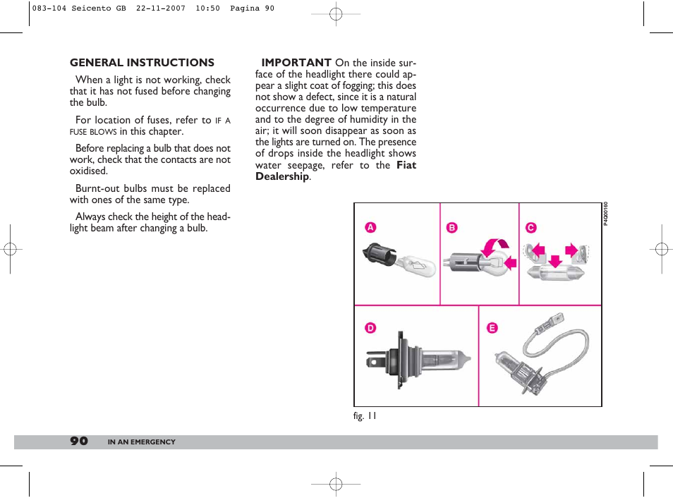 FIAT 600 User Manual | Page 91 / 146