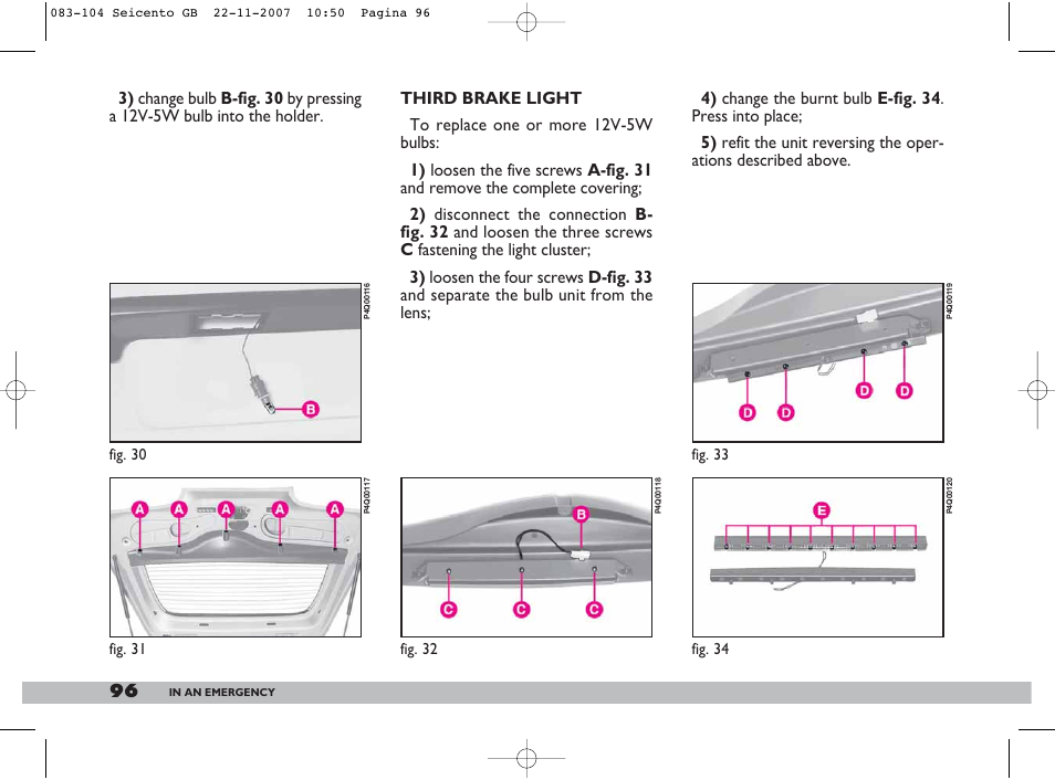 FIAT 600 User Manual | Page 97 / 146