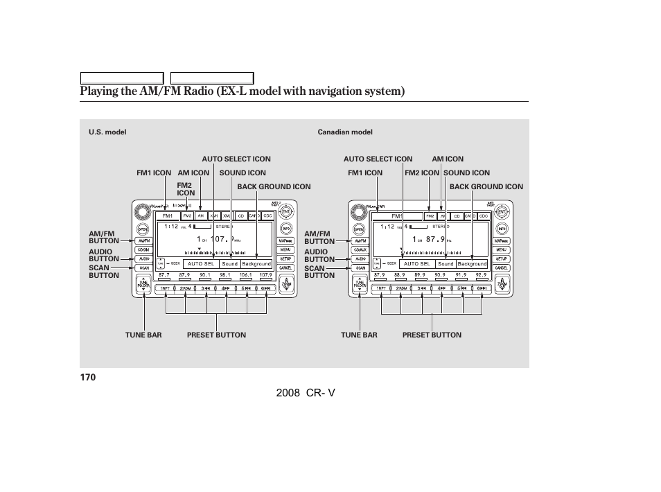 2008 cr- v | HONDA 2008 CR-V User Manual | Page 174 / 373