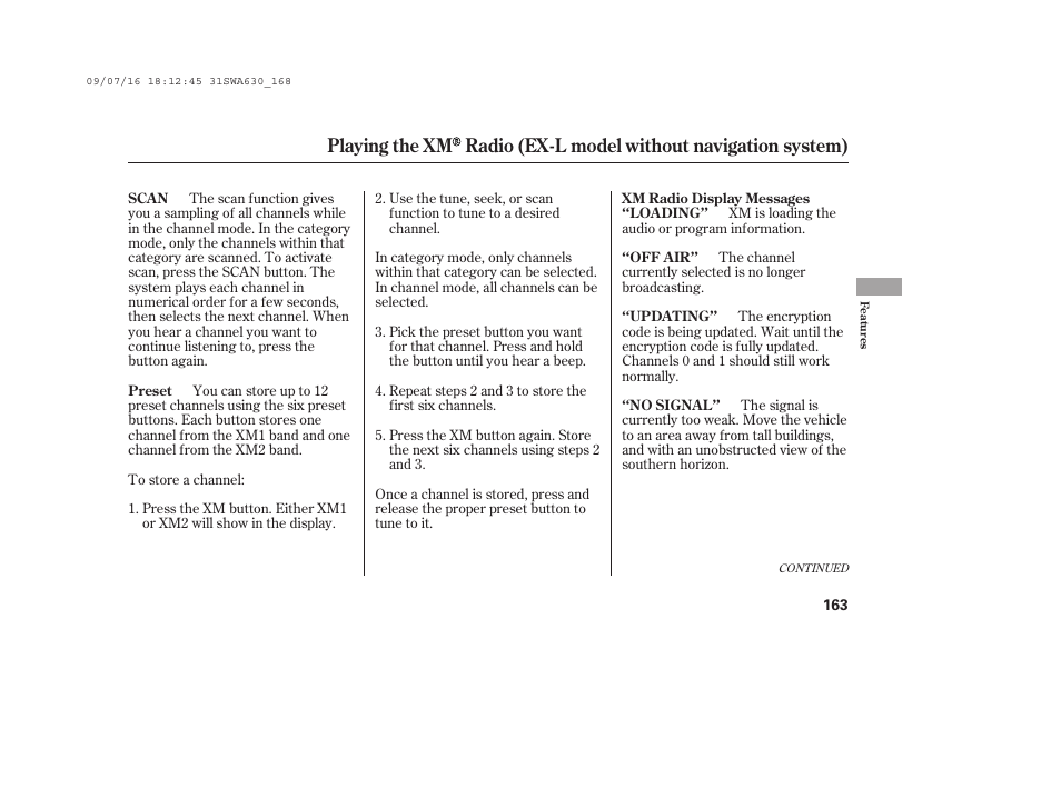 HONDA 2010 CR-V User Manual | Page 169 / 446