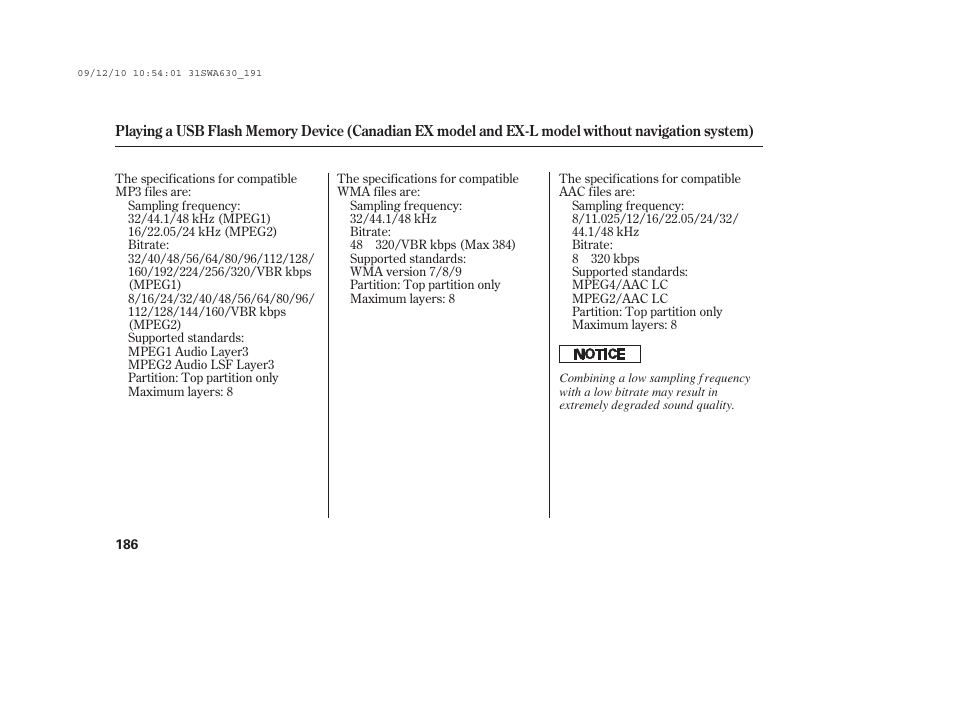 HONDA 2010 CR-V User Manual | Page 192 / 446