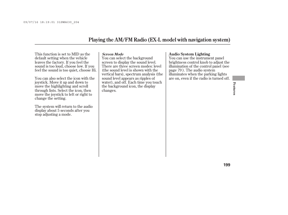 HONDA 2010 CR-V User Manual | Page 205 / 446