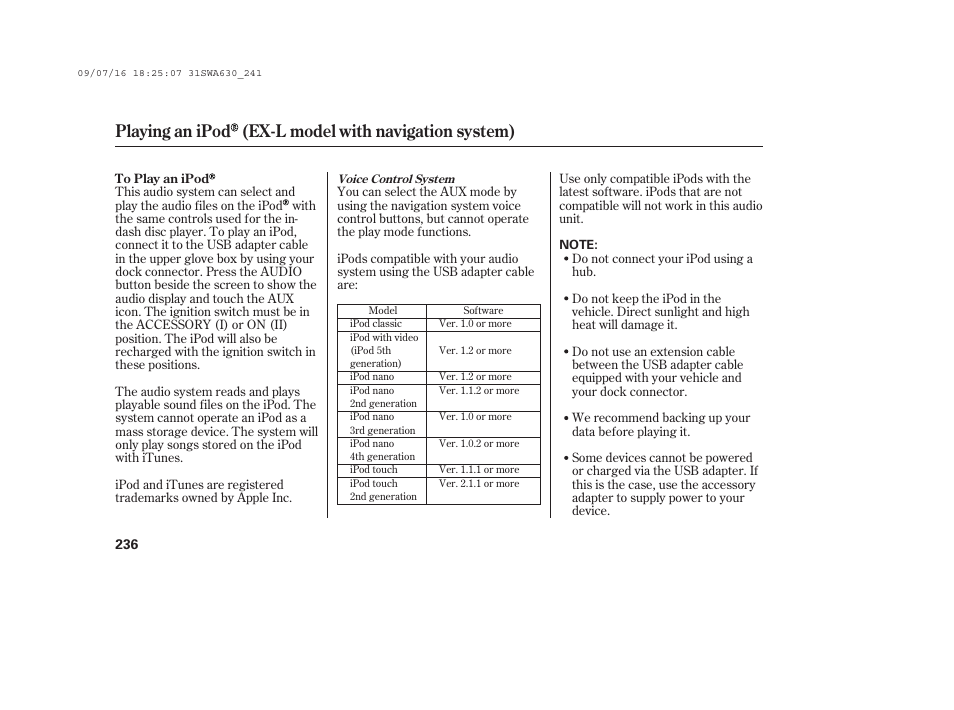 HONDA 2010 CR-V User Manual | Page 242 / 446