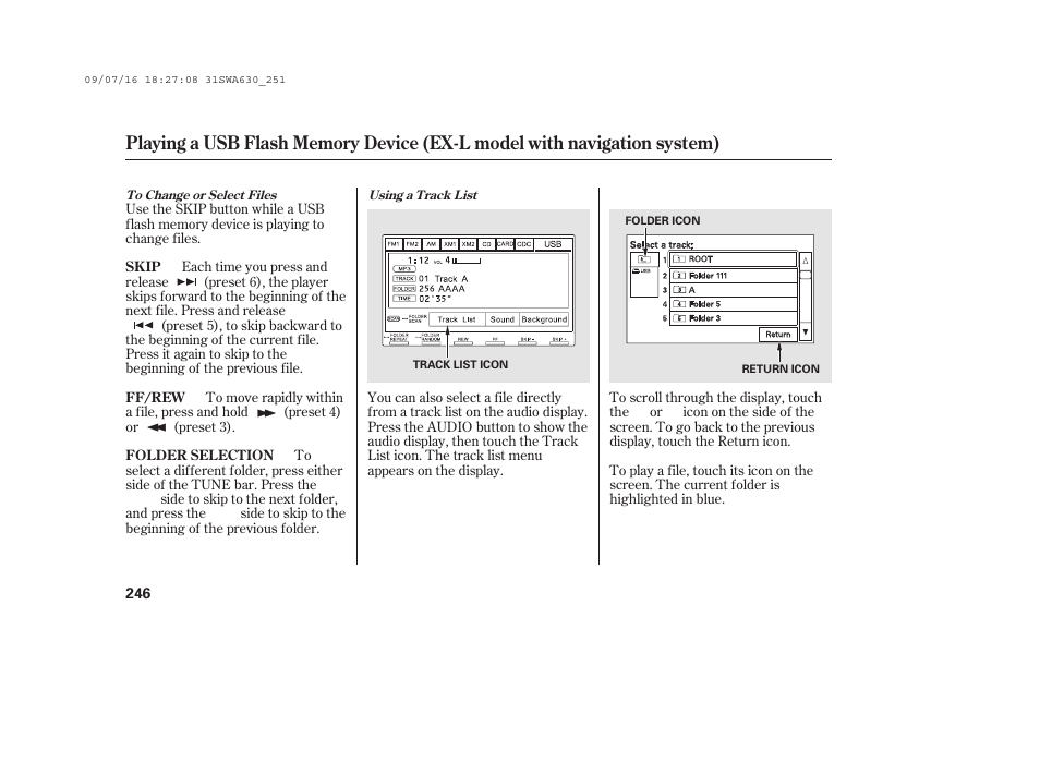 HONDA 2010 CR-V User Manual | Page 252 / 446