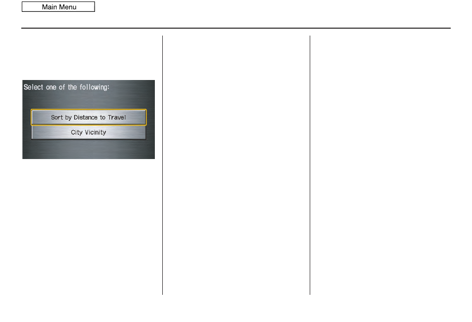 Entering a destination, 2011 cr-z | HONDA 2011 CR-Z Navigation User Manual | Page 35 / 154