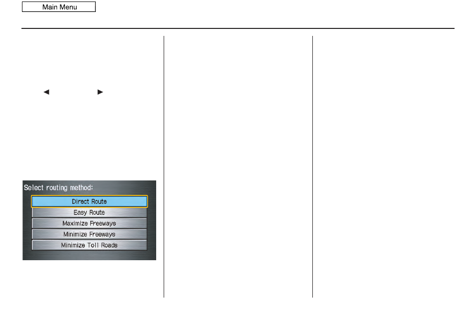 Driving to your destination, 2010 fit | HONDA 2010 Fit Navigation User Manual | Page 46 / 151